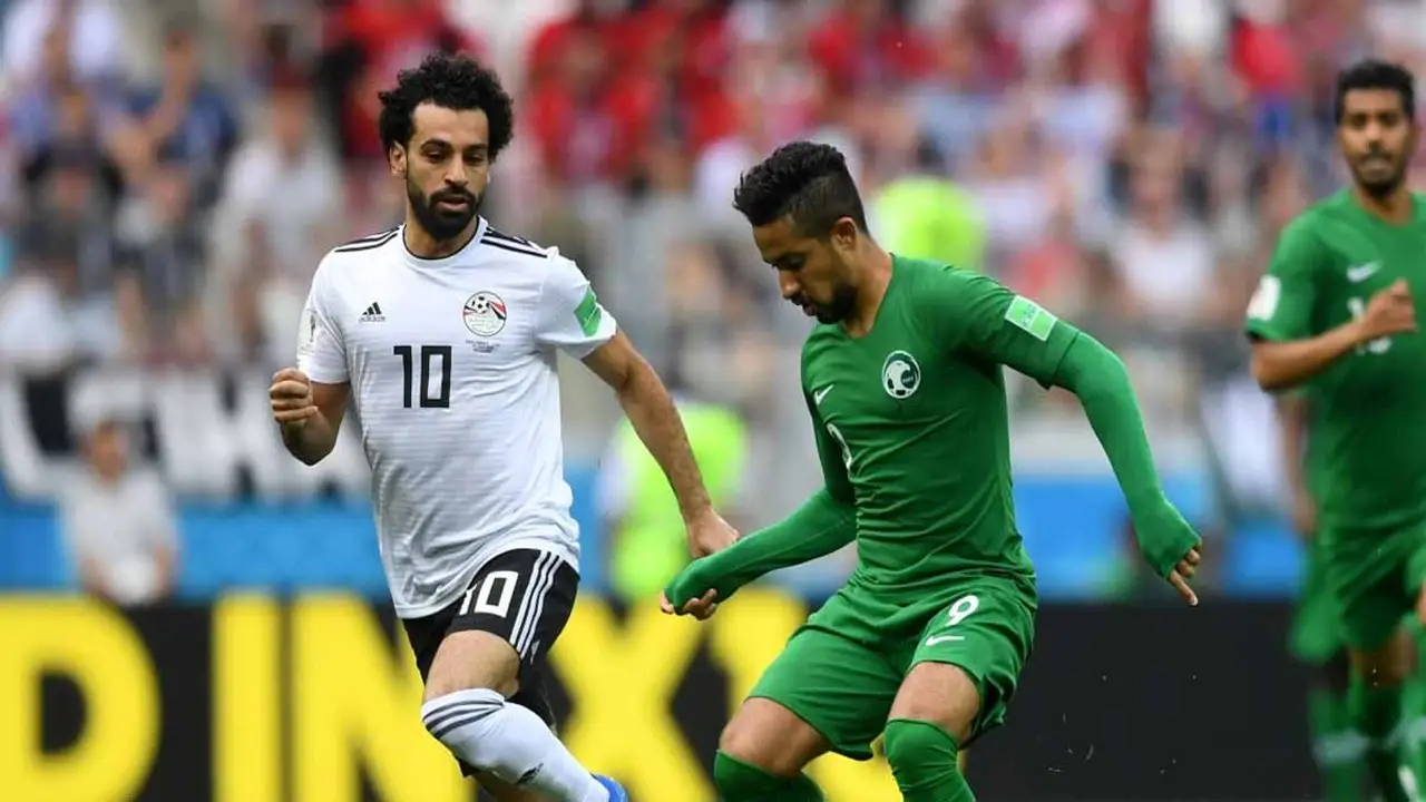 موعد مباراة مصر والسعودية المرتقبة ضمن تحضيرات كأس العالم والقنوات الناقلة لها